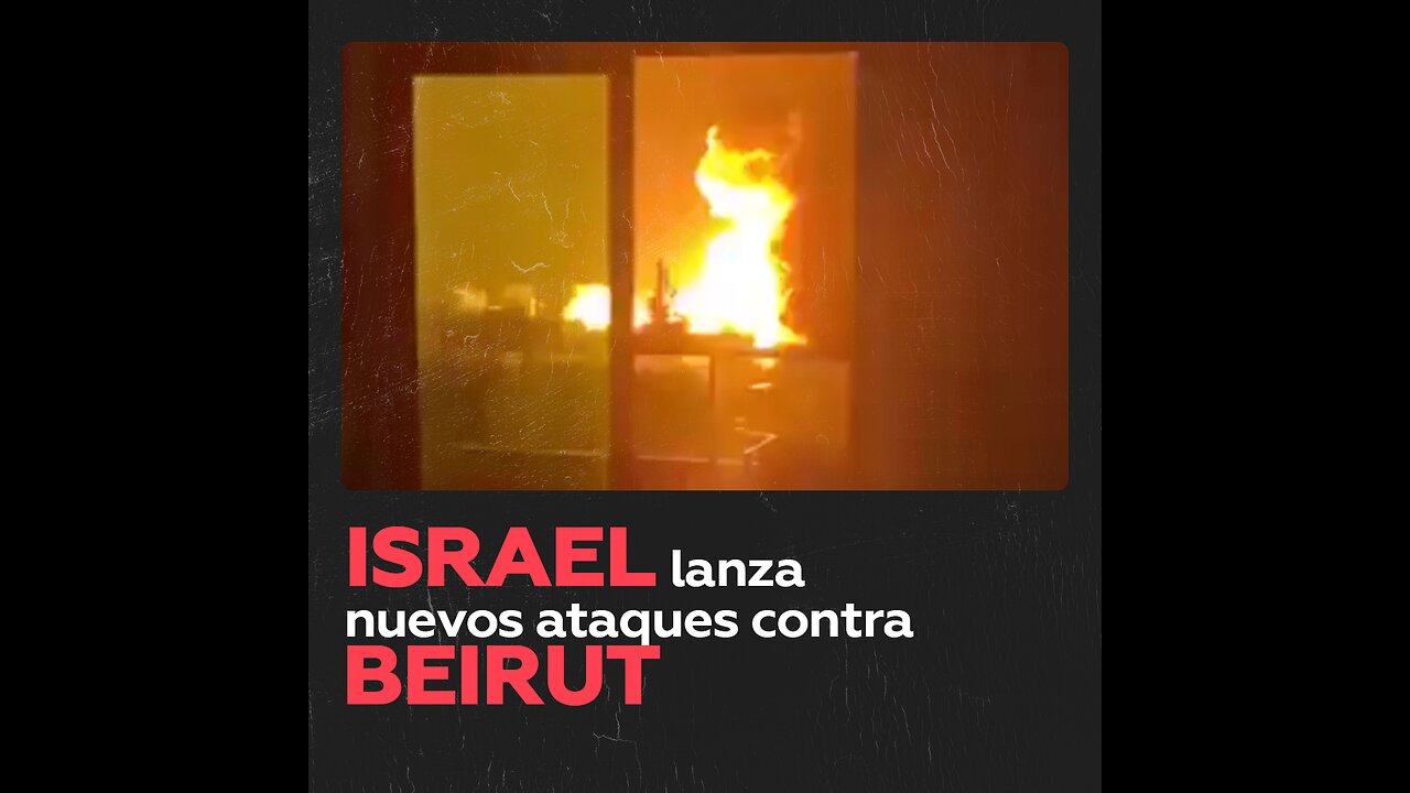 Masivos ataques israelíes contra Beirut