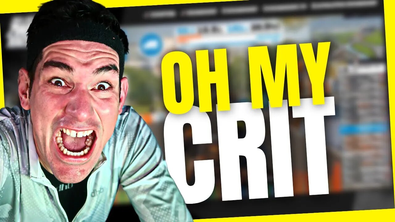 OH MY CRIT!! - The Double Race BELL LAP 20km C Grade Zwift Race