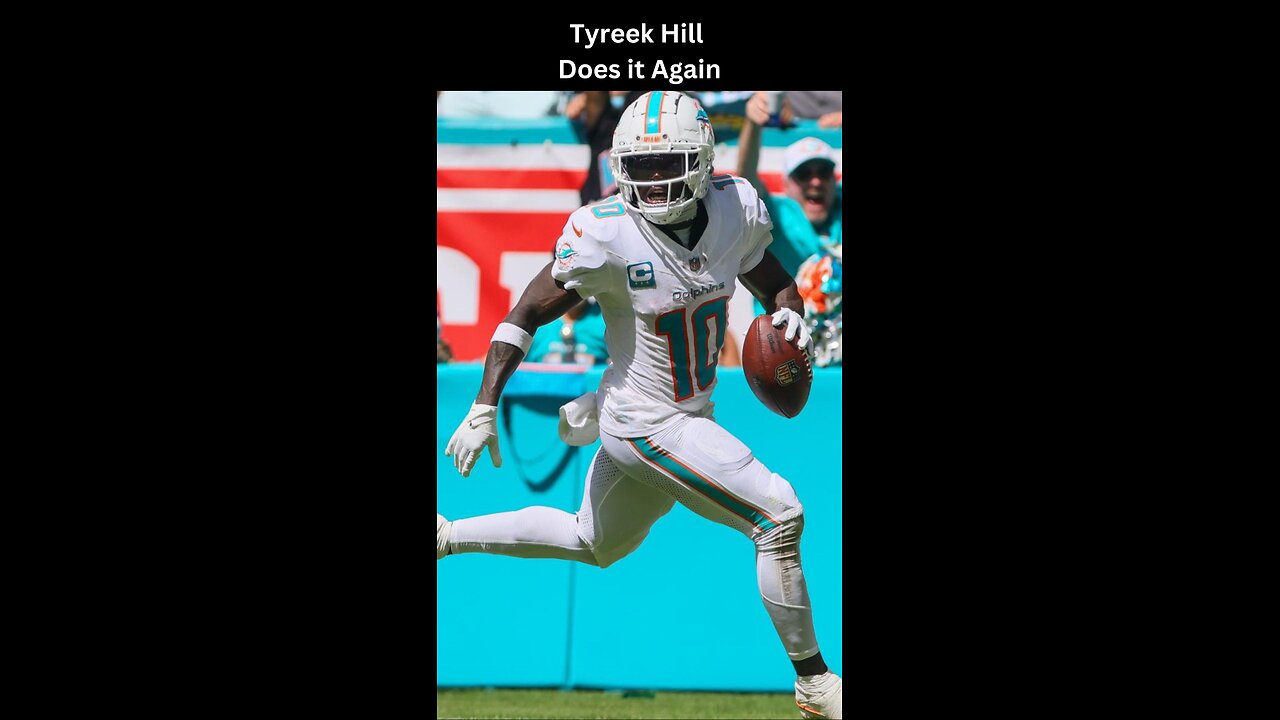 NFL HIGHLIGHTS 🚨 TYREEK HILL 80 YARD TD | WEEK 1 #shortsfeed #nfl #nflfootball #shorts #tyreekhill