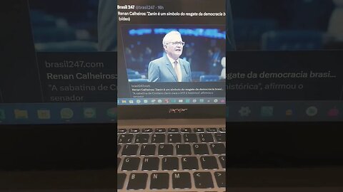 renan calheiros: zanin é um símbolo do resgate da democracia brasileira... em resumo estamos fudidos