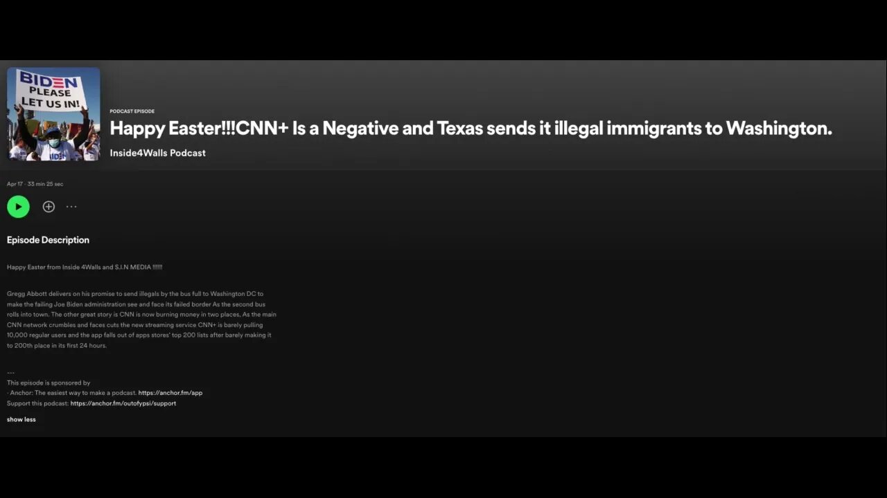 @CNN+ Collapsing in real time and Texas Sends Busses Of Migrants To D.C.