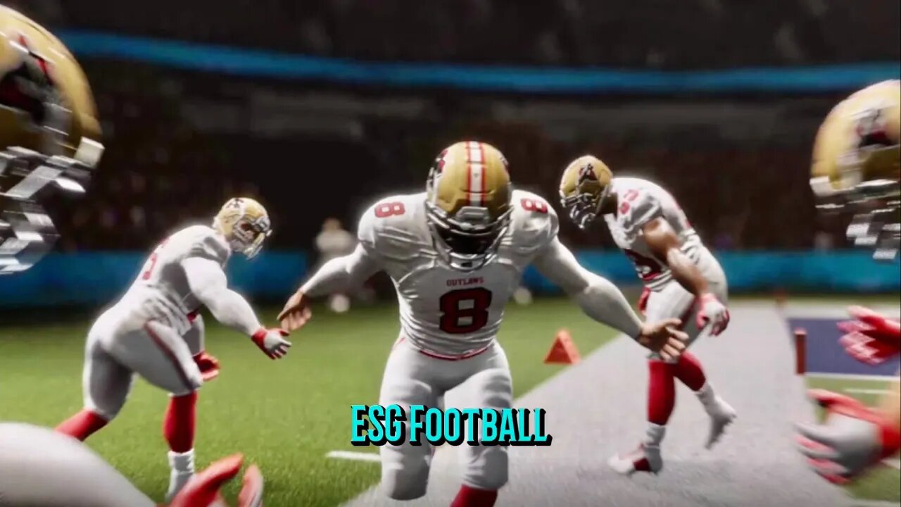 ESG FOOTBALL 24 TRAILER REACTION | New FREE Football Game Coming Fall 2023!!