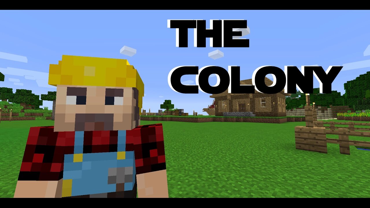 Minecraft Minecolonies 1.10 -The Colony ep 1 - Getting Started - Builder's Hut and Town Hall