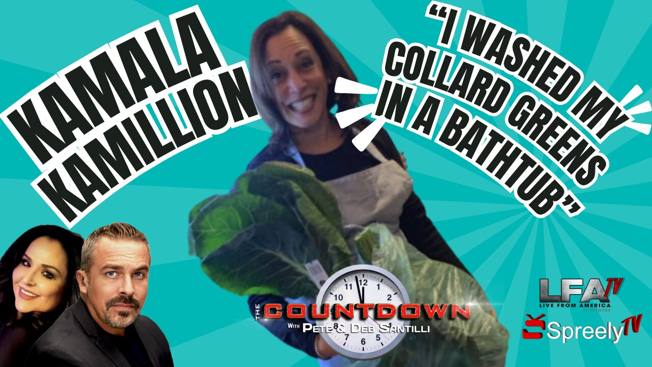 Kamala Kamillion: “I Washed My Collard Greens in a Bathtub” [The Pete Santilli Show #4211-8AM]