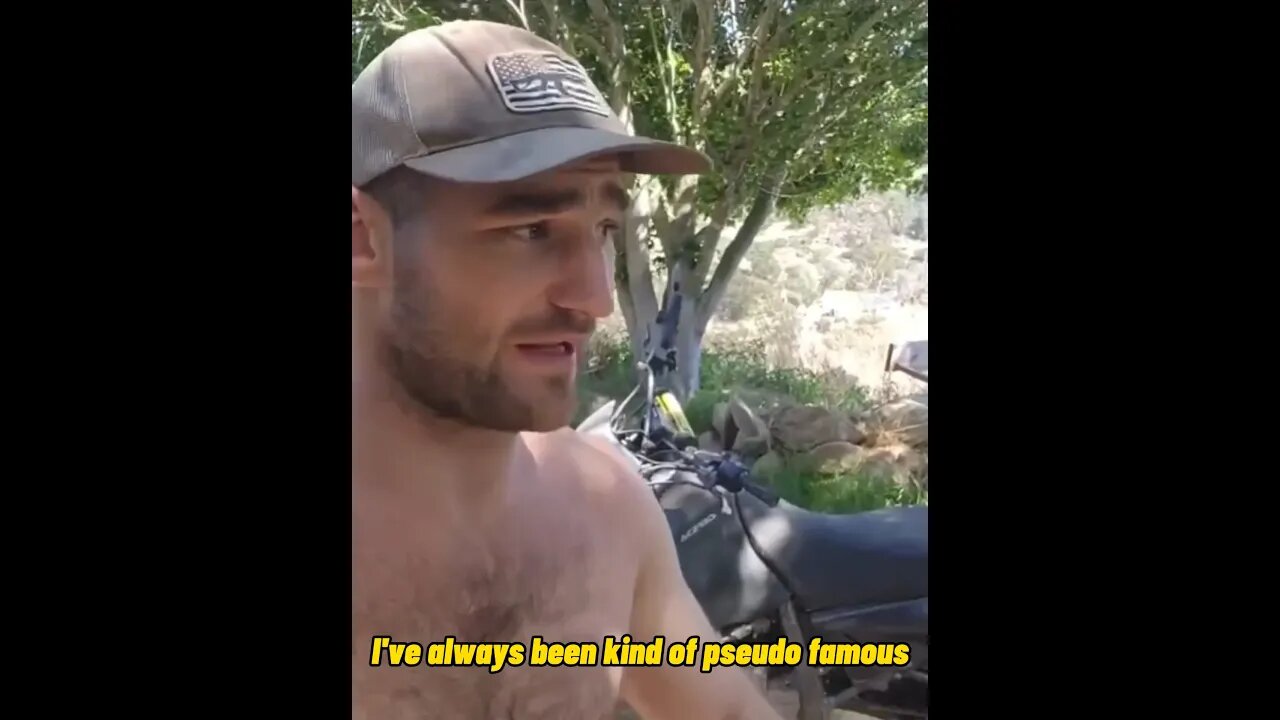 Sean Strickland shows his humble side thanking his fans for their support