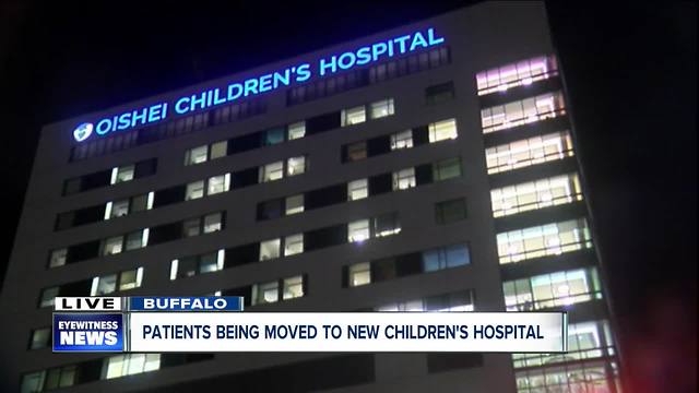 Patients moved to new Children's Hospital