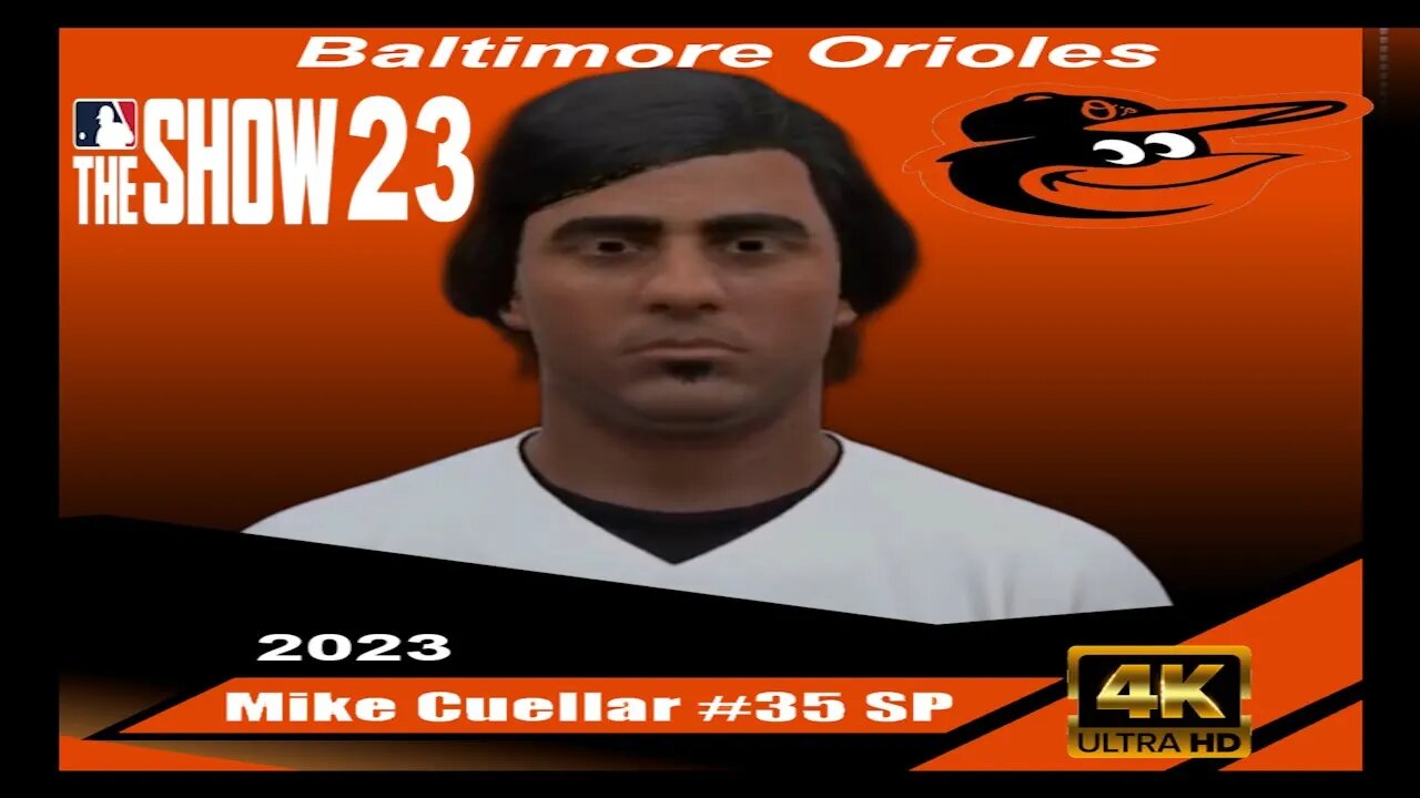 How To Create Mike Cuellar MLB The Show 23 | Headshape