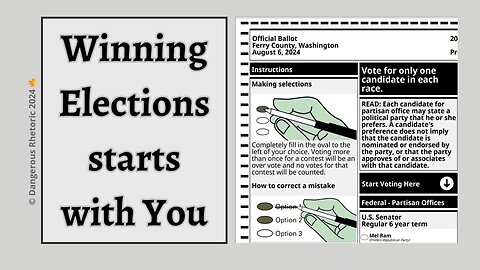 Winning Elections starts with You