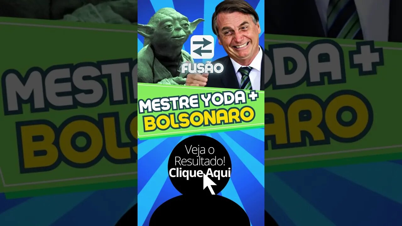 Bolsonaro e Mestre Yoda Fusão! #shorts