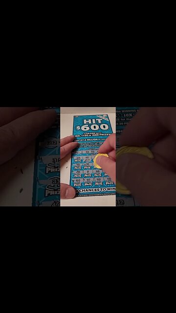 $600 Lottery Ticket Winner! #lottery