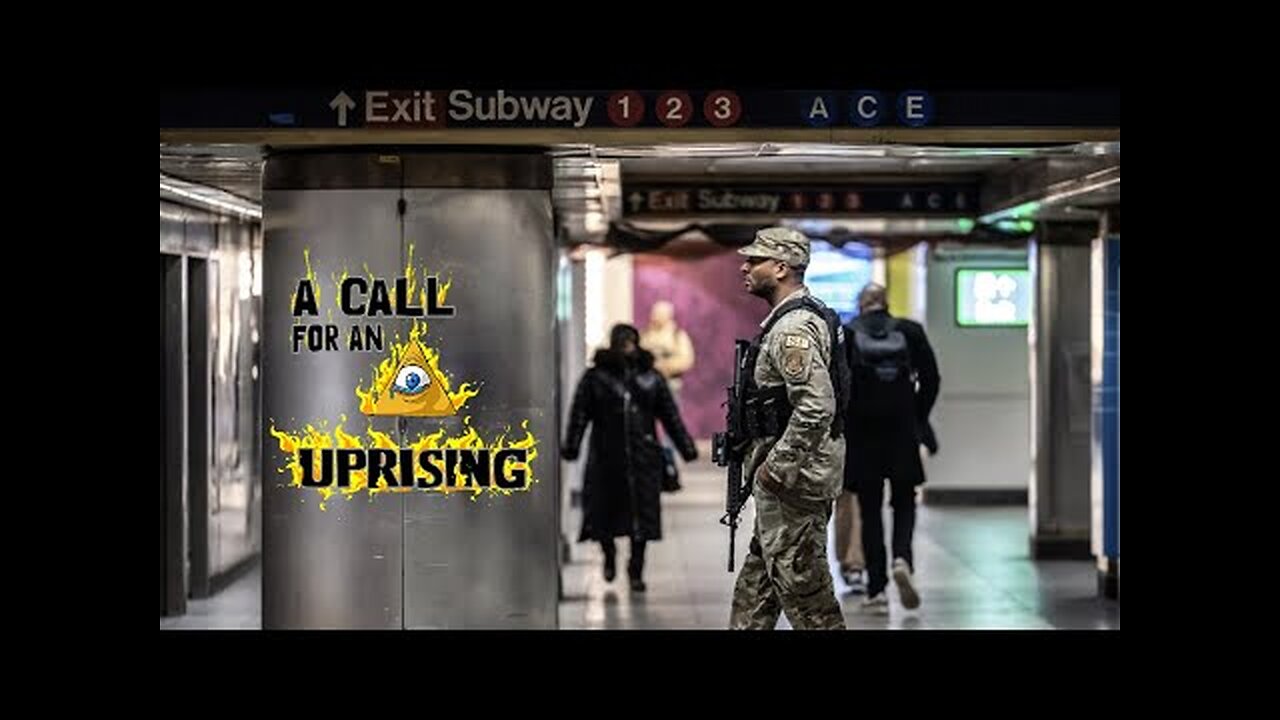 NYC SUBWAYS BRING IN NATIONAL GUARD! THEY ARE SABOTAGING CITIES TO BRING IN MARTIAL LAW!