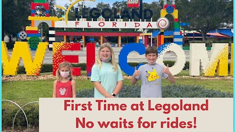 A VERY EMPTY FIRST DAY AT LEGOLAND | LEGOLAND VLOG | Nov 2020 Day 2