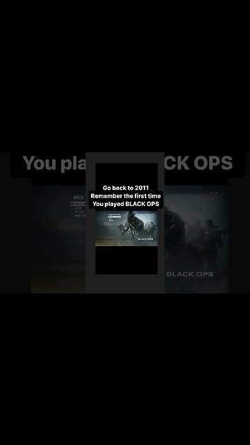 BLACK OPS TRAVEL TO 2011