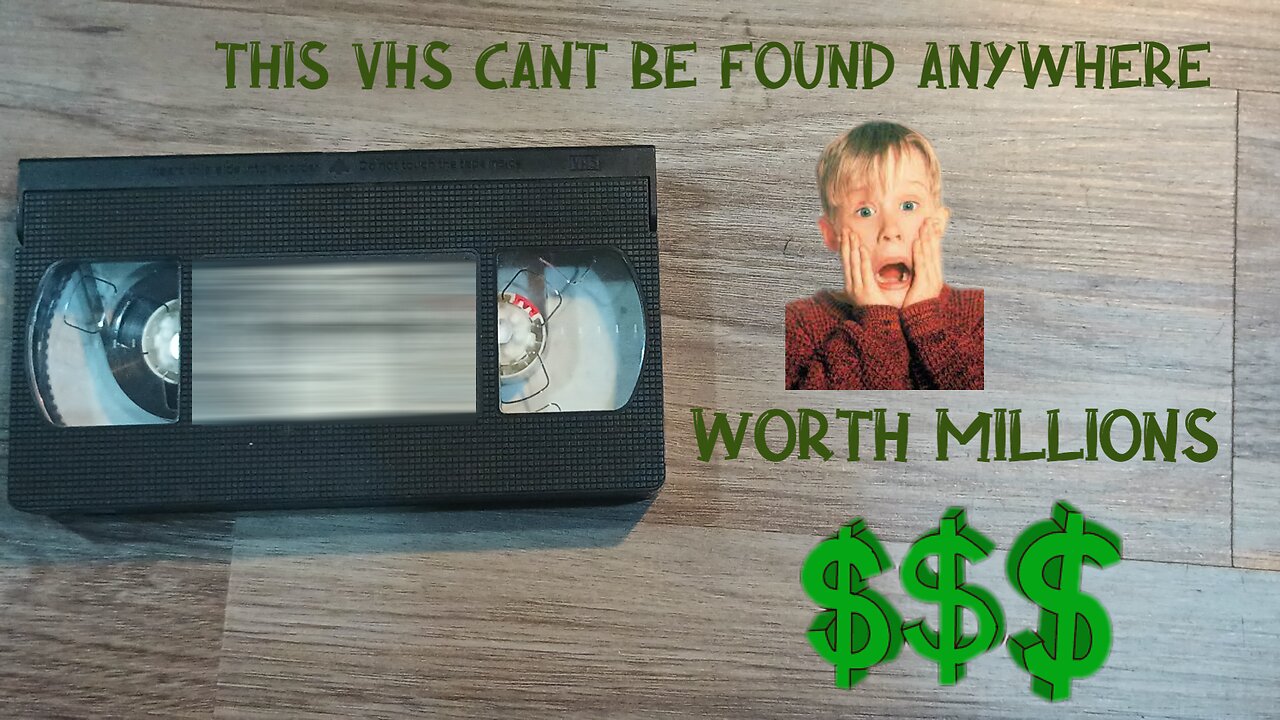 This VHS Can't Be Found Online! w/VHS Transfer