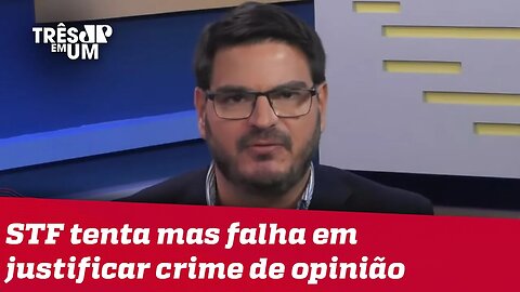 Rodrigo Constantino: Temos que parar de fingir que vivemos num estado democrático de direito