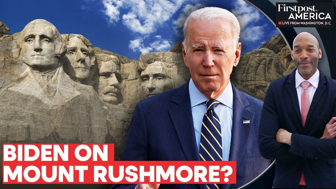 Nancy Pelosi Proposes Adding Joe Biden to Mount Rushmore | Firstpost America | NE