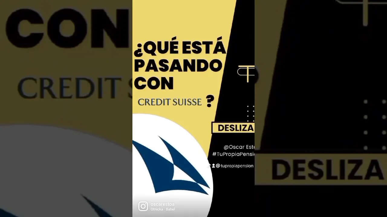 ¿Qué está pasando con #creditsuisse?