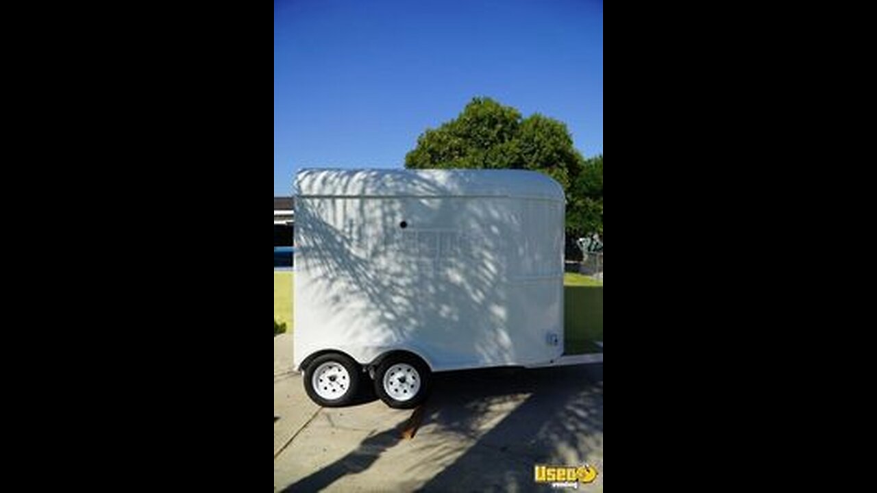 NEW 2024 - 6' x 10' Coffee and Beverage Concession Trailer for Sale in California!