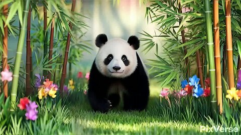 Baby Panda Cartoon