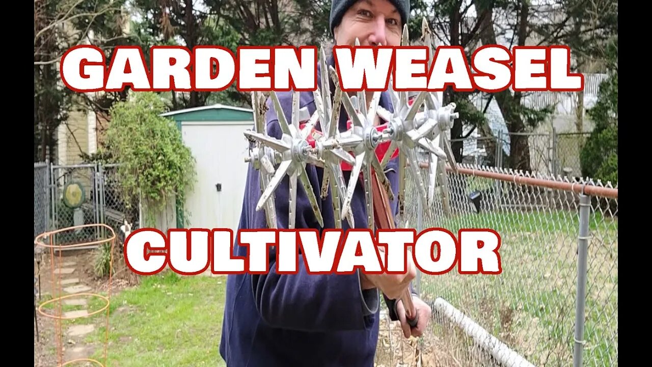 Garden Weasel Hand Tiller, Good for my back yard stuff