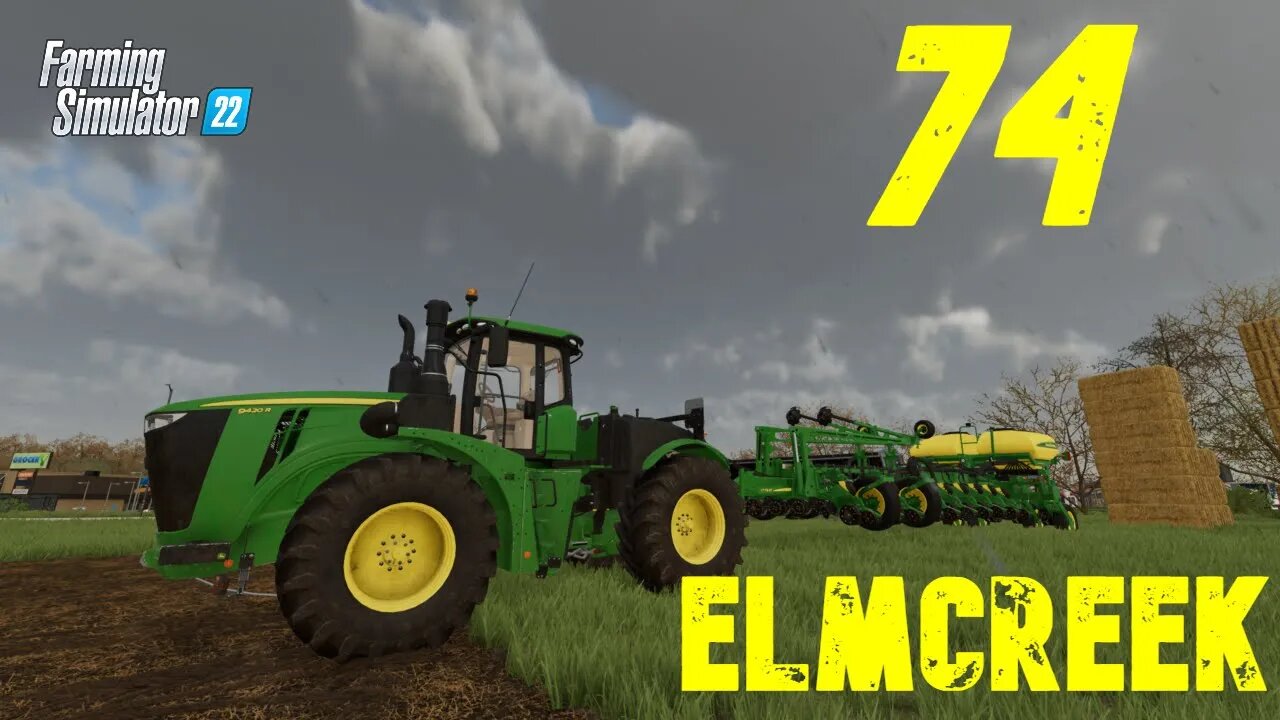 Working at Elmcreek Farm Part 74 - FARMING SIMULATOR 22 - Timelapse