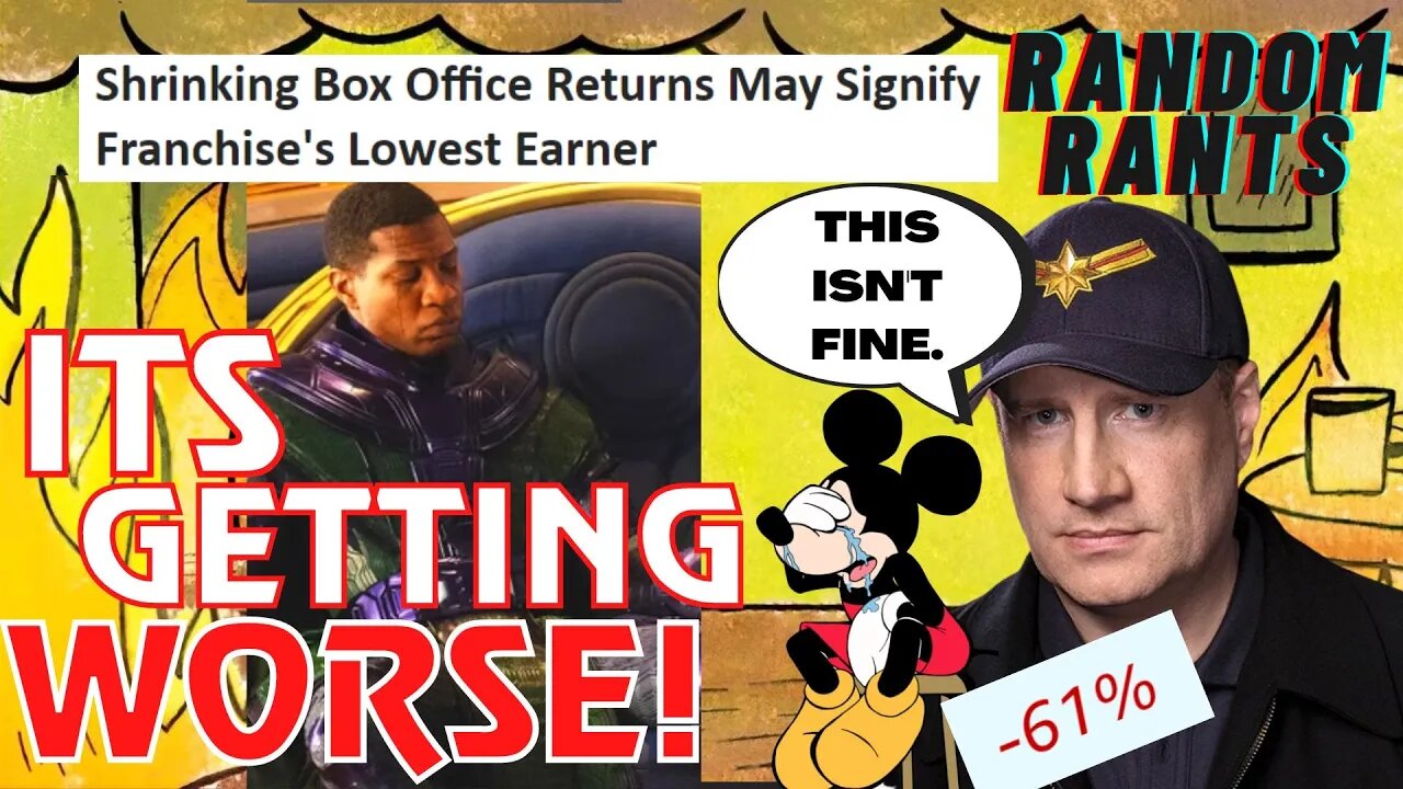 Random Rants: Quantumania Is A Box Office EMBARRASSMENT! Likely Lower Earner Than The 1st Ant-Man!