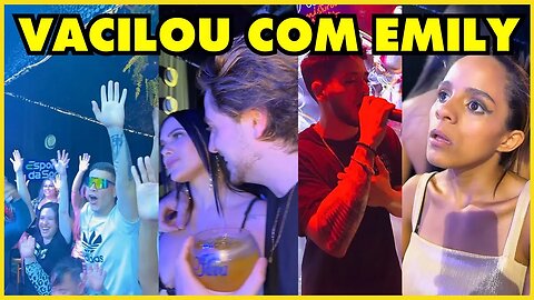 ELE JOGOU UMA BOLA FORA COM A EMILY NA CASA DA BARRA