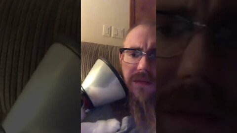Little kitty likes pulling my beard