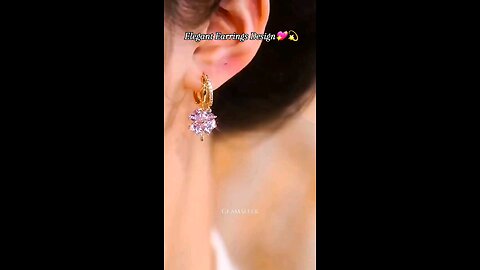 Elegant Earrings Design❤️💫 #foryou #earrings #fashion2024