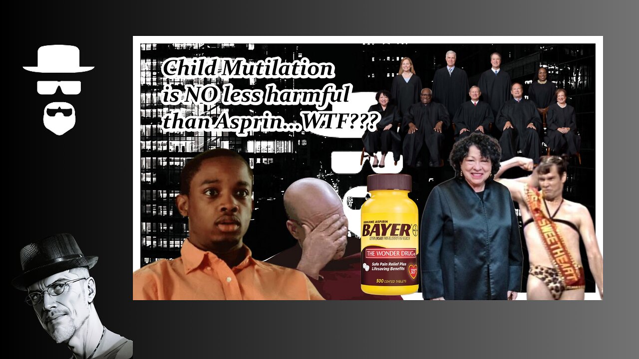 CHILD CASTRATION & TAKING ASPRIN...SAME THING...WTF???