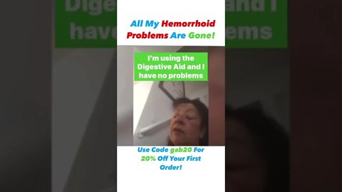 All My Hemorrhoid Problems Are Gone!