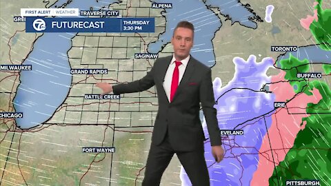 FORECAST: Christmas Eve Noon