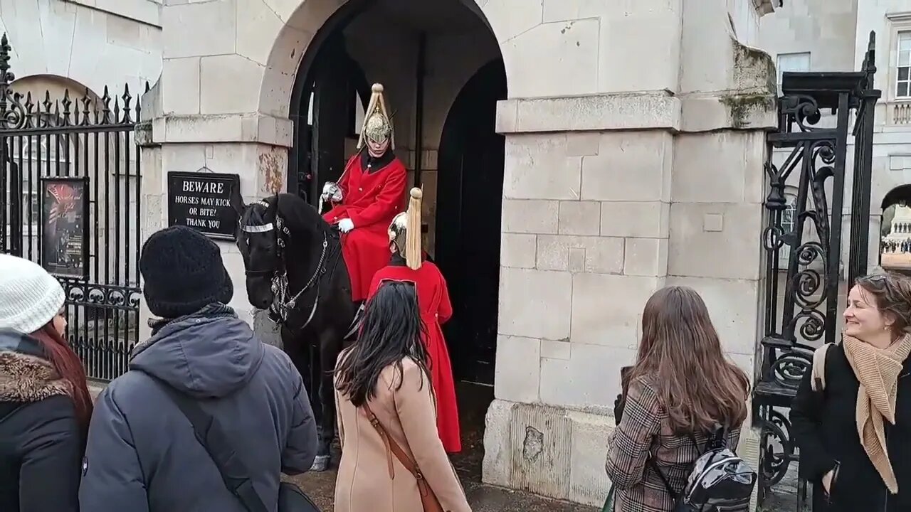 Make way is all OK #horseguardsparade