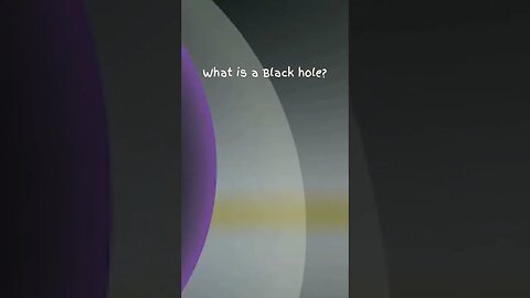 What is a black hole?