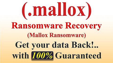 || SOLVED || (.RMallox) Mallox ransomware virus - remove and decryption