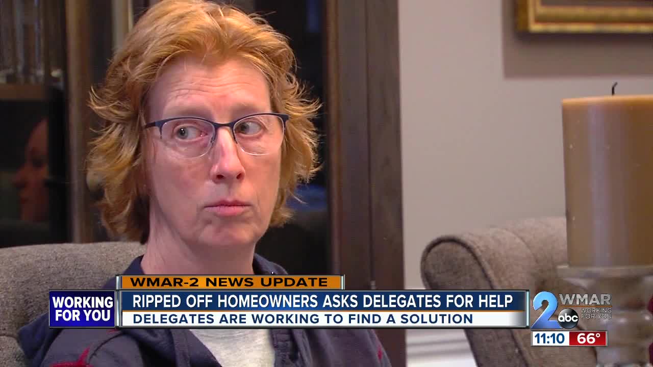 "Ripped off" homeowners work with legislators to hold builders accountable