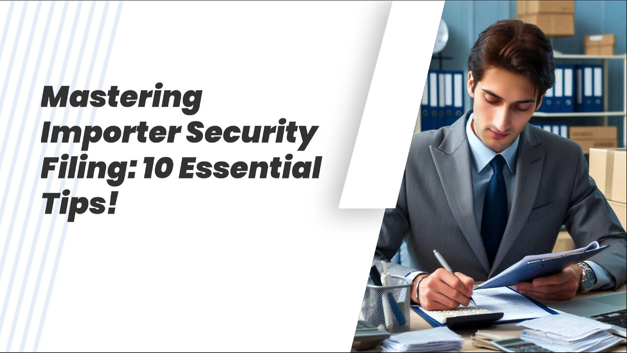 Mastering ISF: 10 Key Tips for Importer Security Filing Success