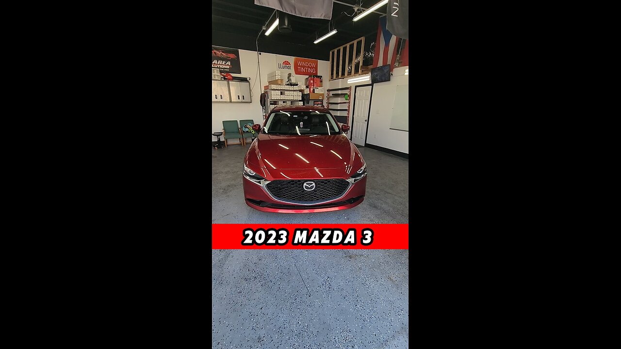 2023 Mazda 3 - Ceramic IRX Series Tint