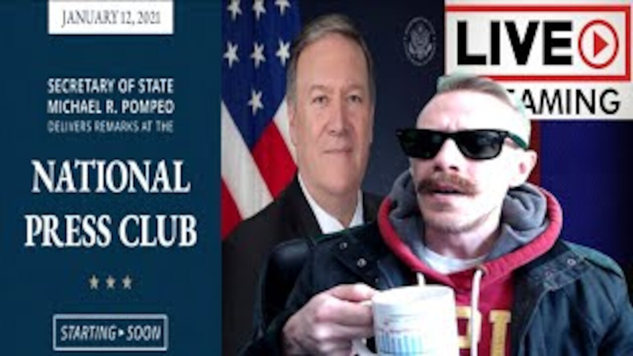 Pompeo at National Press Club | Live Stream Politics Happening Now | Live Streamer Politics | Live