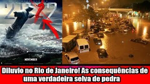 Diluvio no Rio de Janeiro! As consequências de uma verdadeira selva de pedra