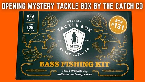 Opening Mystery Tackle Box By The Catch Co