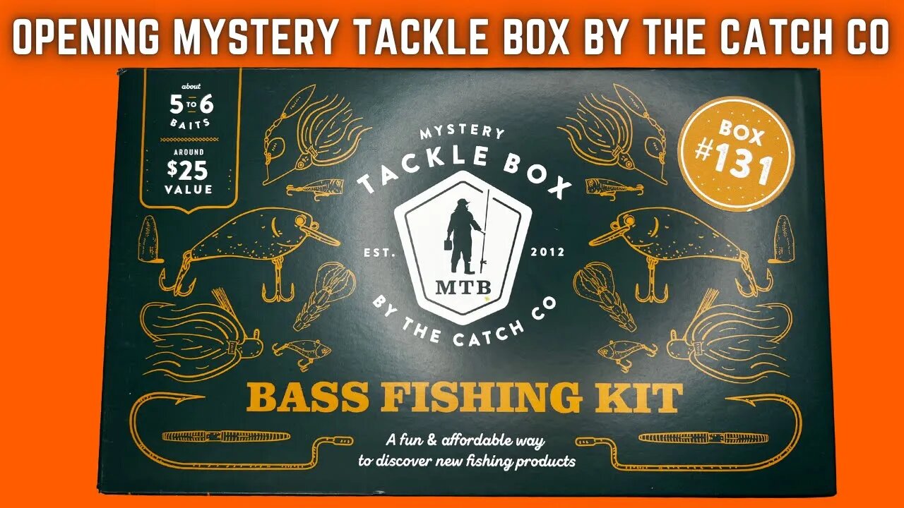 Opening Mystery Tackle Box By The Catch Co