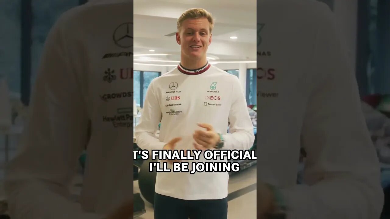 Mick Schumacher is a Mercedes driver #shorts