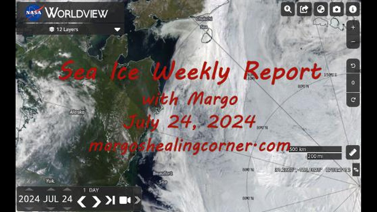 Sea Ice Weekly Report with Margo (July 24, 2024)