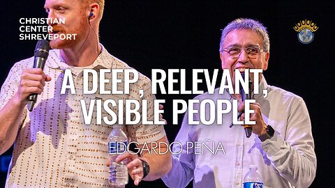 A Deep, Relevant, Visible People | Pastor Edgardo Pena | Full Sunday Celebration Service | 6/16/2024