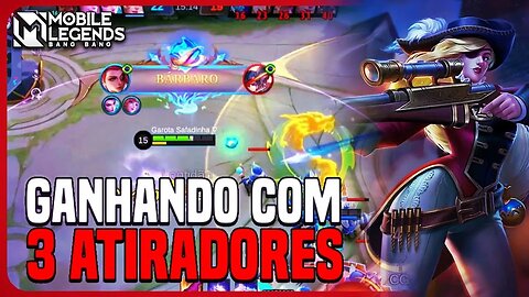 COMO GANHAR UMA PARTIDA COM 3 ADCs | LESLEY | MLBB