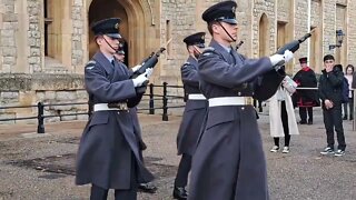 Royal air force changing of of the guard #toweroflondon