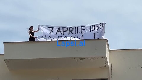 Proteste gjate vizites Rama-Meloni ne Shengjin