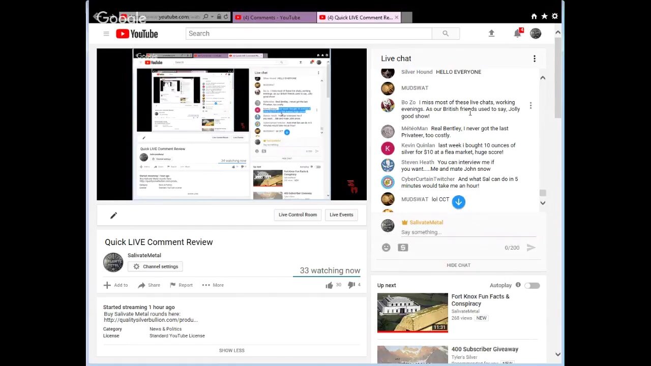 Saturday Night Comment Review