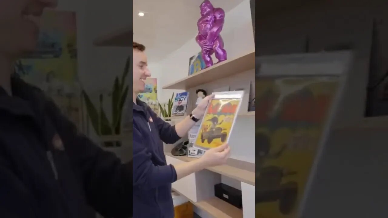 My $20,000 comic book IN MY OFFICE!!!